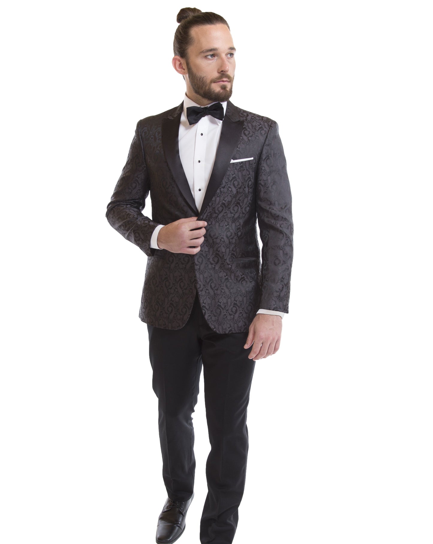 Charcoal Paisley by Couture 1910