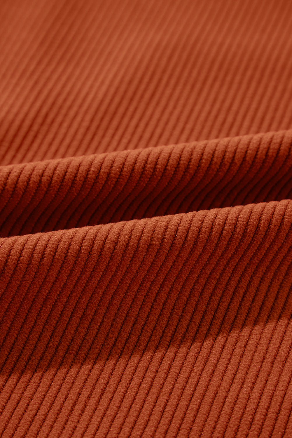 Plain Corduroy Pockets Overall Dress