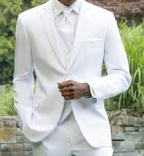 Couture 1910 White Aragon Tuxedo