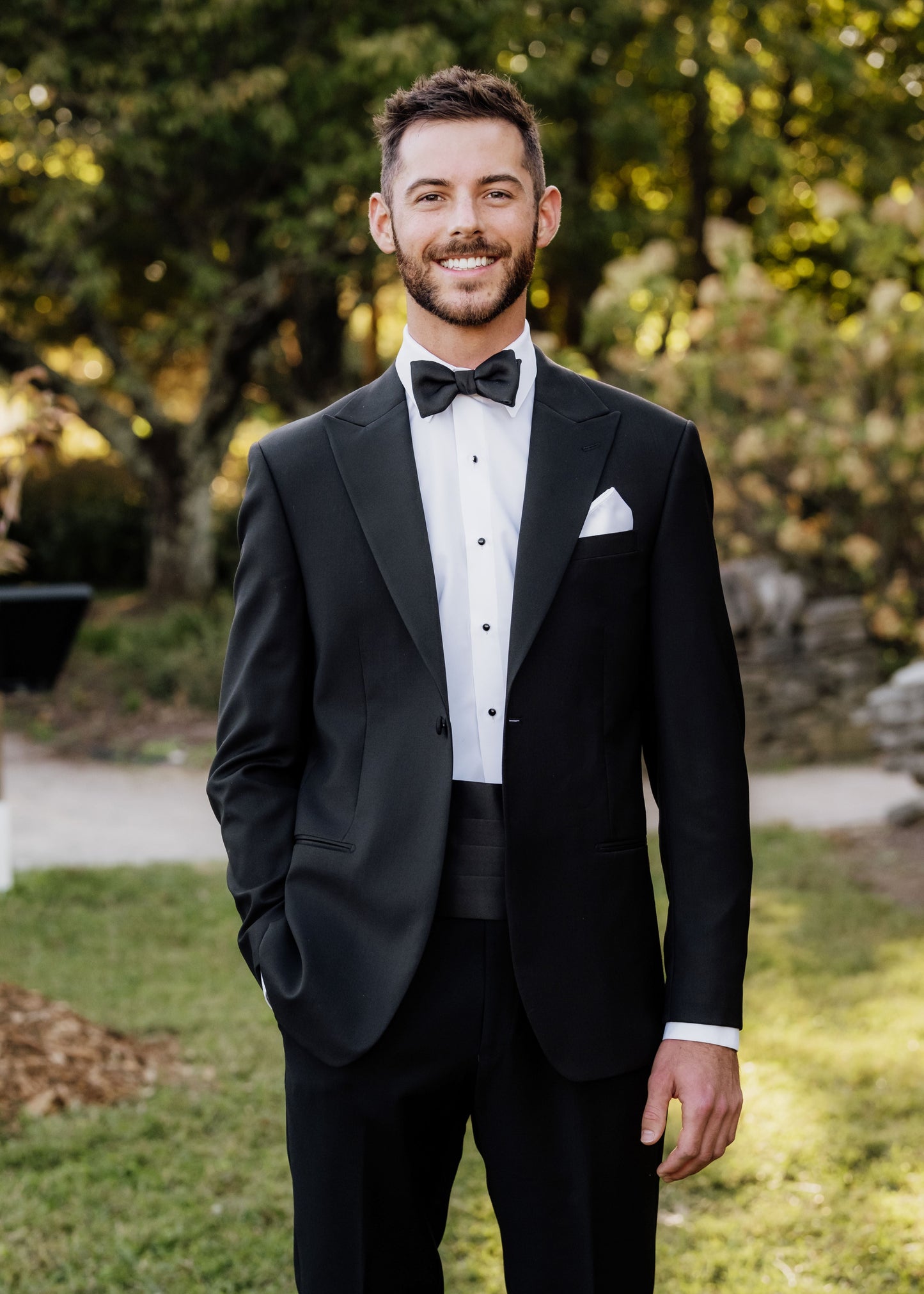 Marzotto Black Tuscany Tuxedo