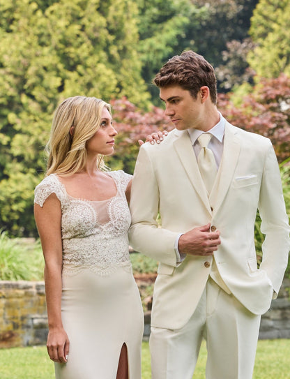 Couture 1910 Ivory Aragon Tuxedo